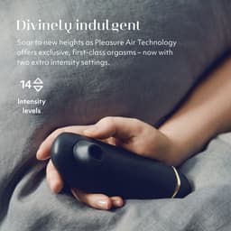 Womanizer - Premium 2 Luchtdruk vibrator - Zwart - 9 standen - Waterproof - Oplaadbaar — thumbnail 8