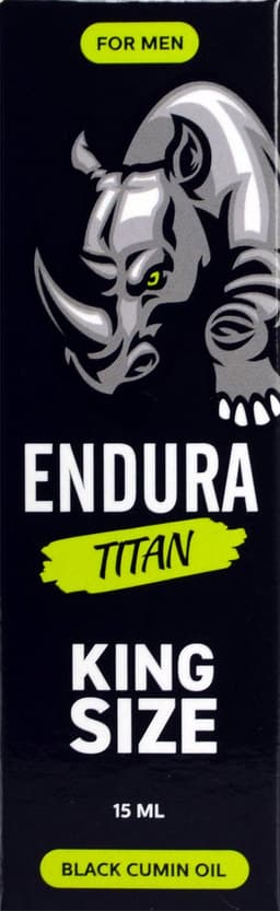 Endura Titan Cumin Oil - King Size - Grotere Erecties — thumbnail 1