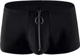 Heren Boxershort Zwart – Sexy Ondergoed Met Rits – Strakke Pasvorm — thumbnail 7