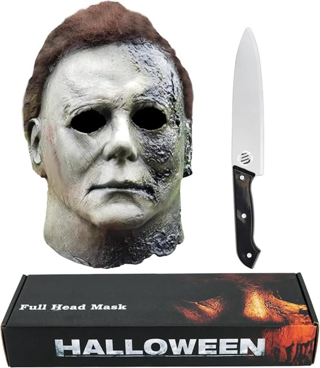 Equivera Michael Myers Masker - Halloween Masker - Halloween - Halloween Maskers Volwassenen - Enge Maskers - Haloween Masker — afbeelding 1