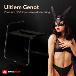 Quick Relief Erotic Chair™ - Erotische Stoel - Seksmeubel voor Vrouwen & Mannen - BDSM - voor Koppels — thumbnail 3