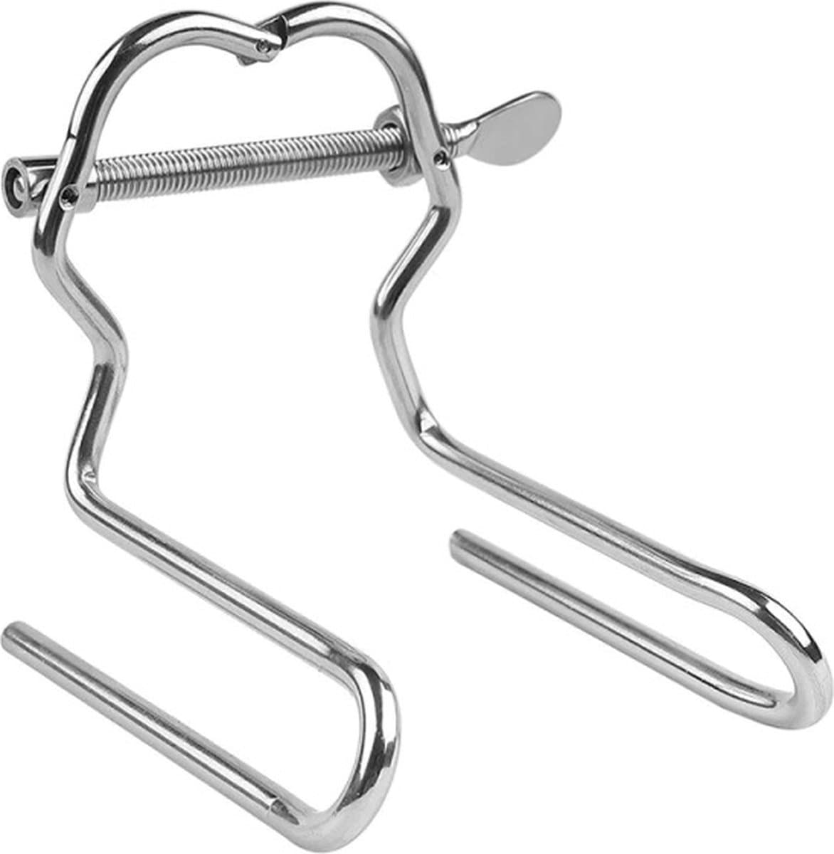 Anaal vagina speculum rvs metaal — afbeelding 1
