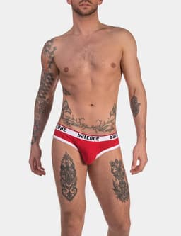 Barcode Berlin Maxime Backless Brief Red - MAAT L - Erotisch Heren Ondergoed - Slip voor Man - Sexy mannen Slip — thumbnail 6
