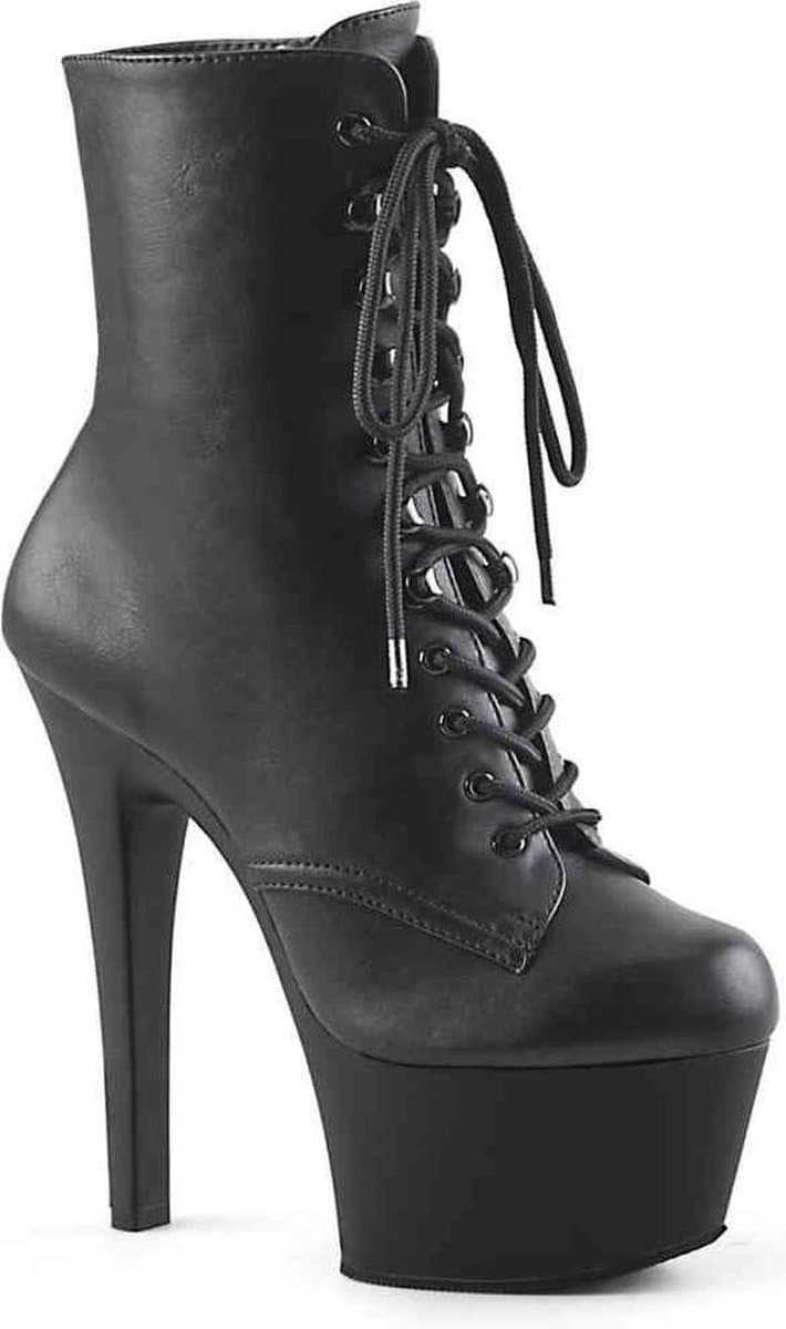 Pleaser - ASPIRE-1020 Plateau Laarzen, Paaldans schoenen - Paaldans schoenen - 41 Shoes - Zwart — afbeelding 1