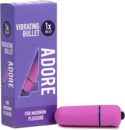 Adore - Mini Vibrator - Erotiek - Seksspeeltjes - Vibrators G-spot vibrator - Clitoris en G Spot stimulatie - Mini vibrator - Vibrator voor vrouwen - Vibrator roze - Vibrator voor clitoris - Clitoris vibrator - Bullet Vibrator - Clitoris stimulator — thumbnail 1
