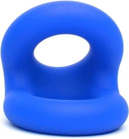 Sport Fucker - Rugby Ring - Rekbare Cockring - Blauw — thumbnail 2