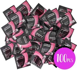 VITALIS Super Thin condooms 100 - Extra dunne premium condooms — thumbnail 4