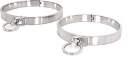 Kiotos - RVS Collar Solid Met Transparant Kristal voorzijde - Large - 13,5 cm — thumbnail 6