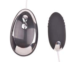 Vibration Egg 20 Trilstanden Zwart - Sensationeel - Vibrator ei met afstandbediening - Stimulerend voor vrouwen - 20 trilstanden - Stimulerend voor clitoris - G-spot - Koppels - Sex speeltjes - Sex toys - Erotiek - Sexspelletjes - Seksspeeltjes