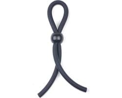 Cockring Verstelbaar Zwart - Penisring - Stimulerend voor mannen - Spannend voor koppels - Sex speeltjes - Sex toys - Erotiek - Sexspelletjes voor mannen en vrouwen – Seksspeeltjes - cockring man - cockringen - penis ring