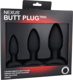 Nexus Butt Plug Trio Set - Anale Starter Set - 3 stuks — thumbnail 5