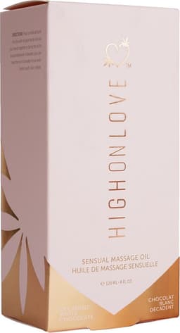 Sensual Massage Olie - Witte Chocolade — thumbnail 2