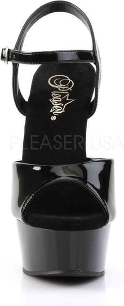 EU 39 = US 9 | DELIGHT-609 | 6 Heel, 1 3/4 PF Ankle Strap Sandal — thumbnail 2