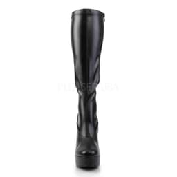 Pleaser - ELECTRA-2000Z Kniehoge laarzen - US 14 - 45 Shoes - Zwart — thumbnail 4