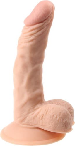 Power Escorts - Rocket John - Realistische Dildo - 7.3 Inch / 18.5 cm - BR104 - beige — thumbnail 2