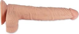 Lovetoy realistische dildo - 24cm - beige — thumbnail 2
