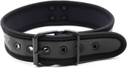Banoch - Lindo Collar Negro Neoprene - halsband zwart neopreen - puppy play — thumbnail 8