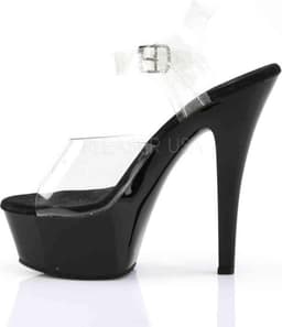 EU 42,5 = US 12 | KISS-208 | 6 Spike Heel P/F Sandal — thumbnail 3