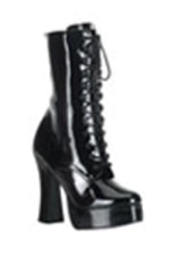 Pleaser - ELECTRA-1020 Plateau Laarzen - US 9 - 39 Shoes - Zwart — thumbnail 5