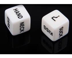 Sex Dobbelstenen - Black and White Edition! - Erotisch Spel / Kamasutra Spel - Sex Dice - Wat is jouw ultiem verlangen?