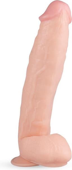 Real Fantasy - Dwane - Realistische Dildo met Zuignap - 30 cm - Dildo - Dildo's - Sex Toys voor Vrouwen en Mannen - Dildo Mannen Anaal - Beige — thumbnail 1