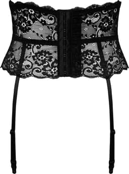 Cottelli Collection Stijlvol Hoge Kanten Jarretelgordel 16 cm hoog - Maat Large — thumbnail 2