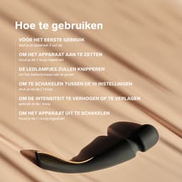 LELO SMART WAND 2 Large – Massageapparaat – 10 Genotsinstellingen – Aqua — thumbnail 3