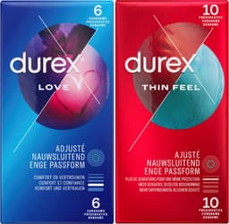 Durex - Condooms Love 6st - Thin Feel Close Fit 10st — thumbnail 9
