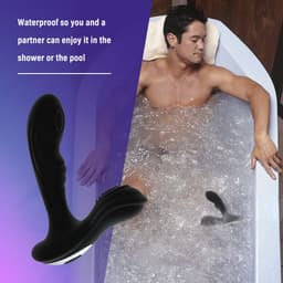 Paloqueth - Prostaat Vibrator Mannen - Anaal Vrouw - Met Afstandsbediening - 12 Vibratie Standen - Buttplug - Erotiek - Stimulator – Anaal Dildo - Waterdicht - Sex Toys - Zwart -USB Oplaadbaar - anaal vibrator - gratis glijmiddel — thumbnail 5