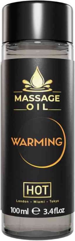 Hot - Warming 100ml Massage olie - Transparant — thumbnail 4