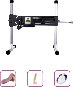 Pakket Gigolo Pro 1 Premium Smart APP Seksmachine met Mega Zuignap Dildo — thumbnail 16