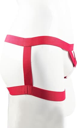 BamBella ® - Maat S/M Sexy Erotische bondage Lingerie Heren onderbroek Rood mannen boxer — thumbnail 5