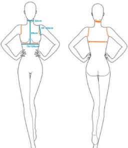 BamBella® - Nep kunst borsten pak Cup E -Drag Queen Transgender travestiet crossdresser pak bodysuit — thumbnail 6