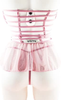BamBella ® Sexy Erotische lingerie Kleding set - Maat L/XL - pak vrouwe Roze — thumbnail 3