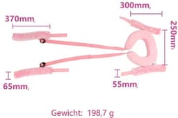 Erodit® positie riem -roze- verstelbare riemen - bondage -Seks speeltje - BDSM - beginners- koppels - erotisch spel - diepe penetratie- Sex spel - Erotiek- Seks speeltjes koppels - Mannen - Vrouwen — thumbnail 8