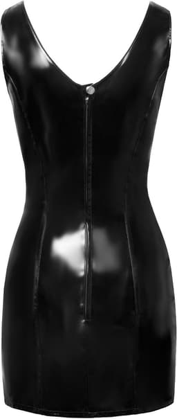 Vinyl Jurk Zwart M — thumbnail 6