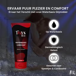 Toys Hub® Penispomp met Glijmiddel, Handgreep & 2 Penisringen - Gratis Ebook - Trekmechanisme – Penis Vergroter – Barometer Display - Sex Toys voor Mannen – 20CM — thumbnail 13
