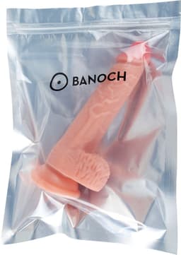 Banoch | Dildo | zacht met zuignap | 20 cm | Realistisch Geaderd | Stevig & Buigzaam | Voor Anaal en Vaginaal Gebruik — thumbnail 11