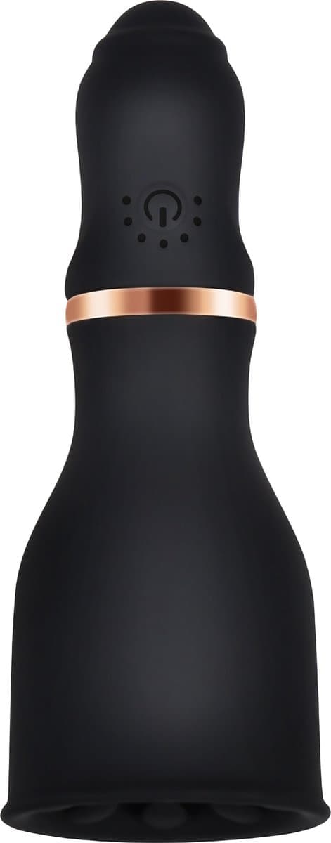 Cupitoys® Vibrerende penis vibrator - Zwart - 7 standen - Vibrators voor vrouwen en mannen - Sex toys voor vrouwen en mannen — afbeelding 1
