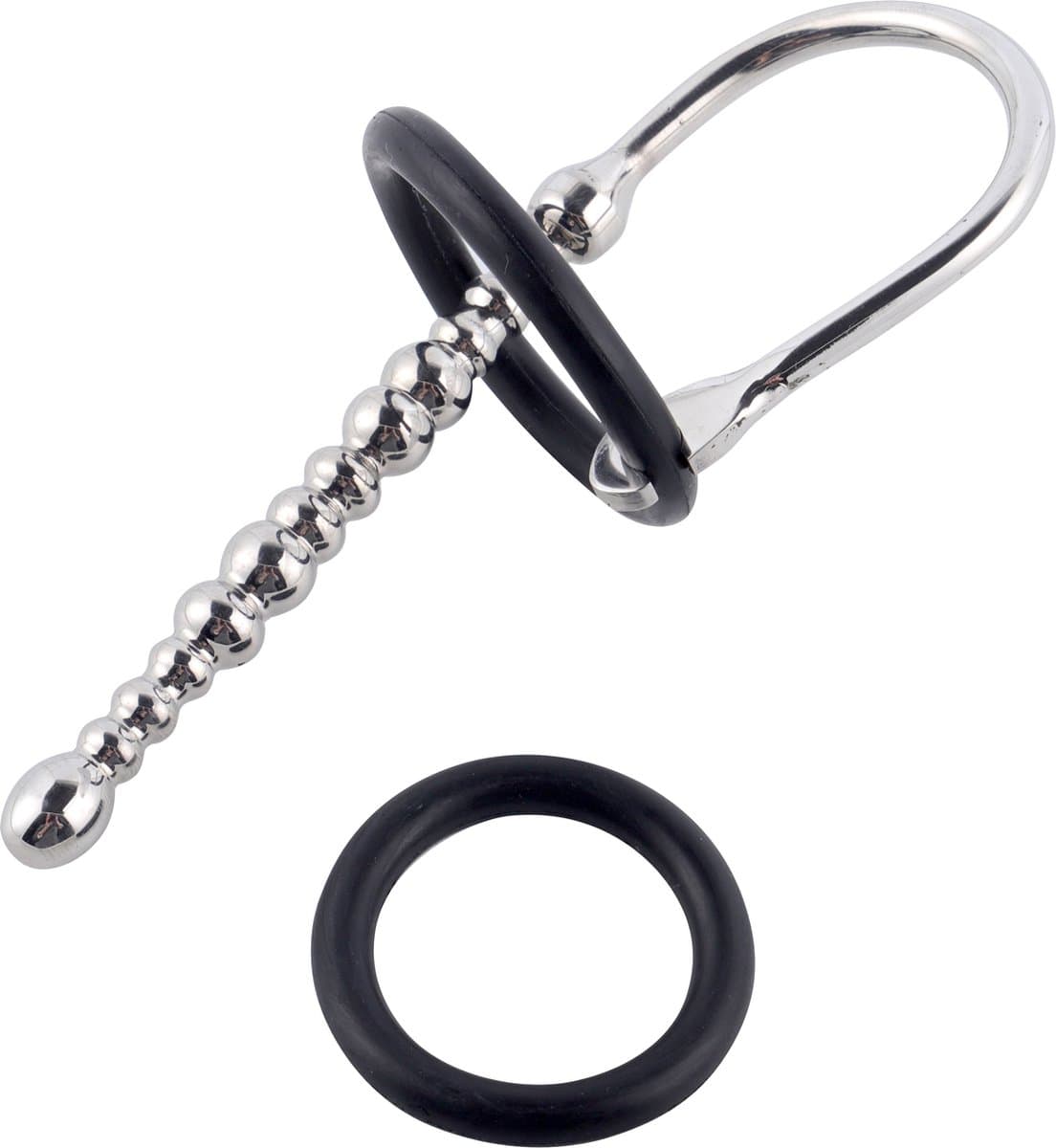 Banoch | Penisplug Coropuna | geribbeld eikelring | max. ∅ 8 mm — afbeelding 1