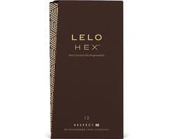 LELO HEX Respect XL Condooms - 12 Stuks