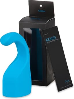 Europe Magic Wand - Massager - Genius G-spot opzetstuk - Blauw — thumbnail 5