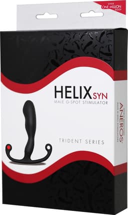 Aneros Helix Syn Trident Series - Prostaat Stimulator - Zwart - Stimuleert 4 Erogene Zones — thumbnail 2
