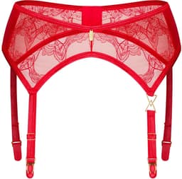 Obsessive - Aliosa Jarretellegordel - 2XL/3XL - Rood — thumbnail 5