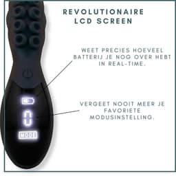 SlipperyHeights® Trista - Tentakel Vibrator - Clitoris en G-Spot Stimulatie - 9 Krachtige Standen - Dildo - Tepel Stimulator - Siliconen Sex Toy voor Vrouwen - LCD Scherm - Holografisch Groen — thumbnail 5
