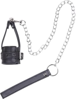 PleazureX - Fetish series - penis lock met stalen ketting - bdsm - kinky - uitlaten - roleplay - fetisj — thumbnail 2