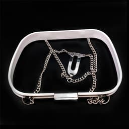 Prolink Novelties® Female Chastity Harness met siliconen voering - Open kruis - BDSM — thumbnail 4
