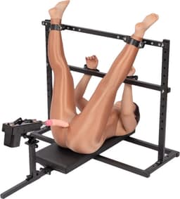 De sensuele Hijs bondagemeubel met sexmachine - bondageset - stille krachtige sexmachine - sexmachine met afstandsbediening - bdsm - kinky — thumbnail 2