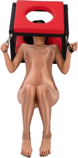 De Lustige Likkraker likstoel - bondage meubel - bdsm - bondageset - sexstoel - kinky - positie stoel — thumbnail 2