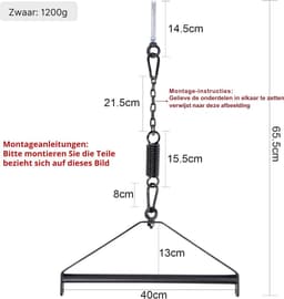 Sex Schommel - Sex Swing Extra Stevig – Seksschommel Met Accessoires – Seksspeeltjes voor Koppel – Seks Schommel BDSM – Erotiek Toys - Sex Sling – Love Swing – Discreet Verpakt – Zwart — thumbnail 3